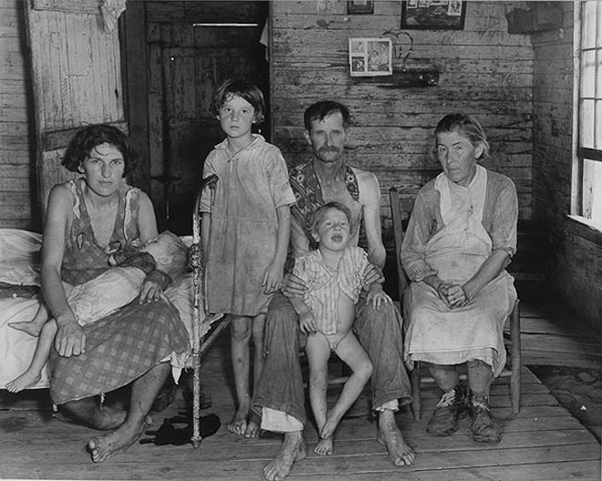 Sharecropper's Family, Hale County, Alabama. March 1936